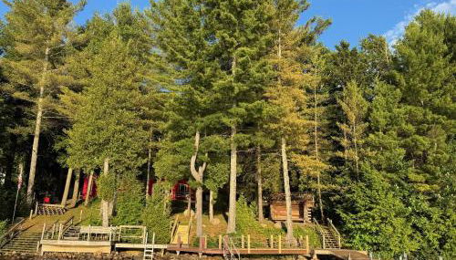 Well-appointed Adirondack cabin directly on 9-mile lake - Foto 3