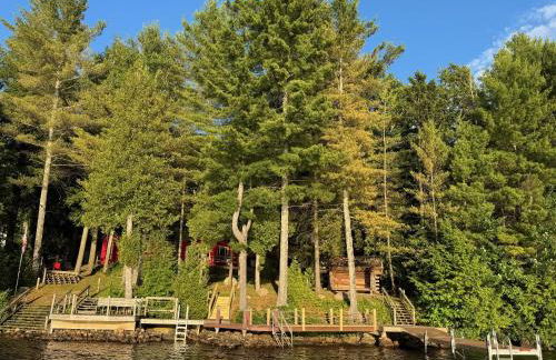 Well-appointed Adirondack cabin directly on 9-mile lake - Foto 3