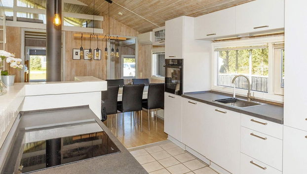 10 Person Holiday Home in Saltum-by Traum - Foto 5, Cocina privada