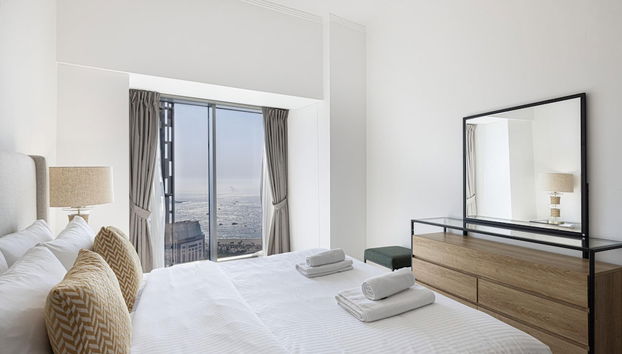 Stunning 1-bed in the Iconic Cayan Tower - Foto 4, Habitación