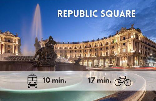 Apartment in Tuscolana Train Station & Metro A - Foto 7