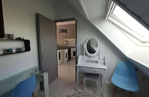 Superbe loft 90m² proche parc expo Nantes (6p) - Foto 13