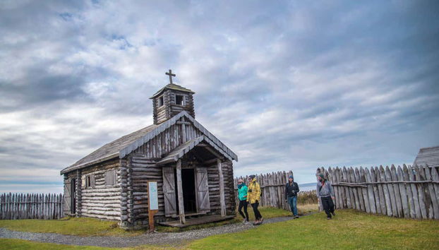 Iglesia dentro del fuerte