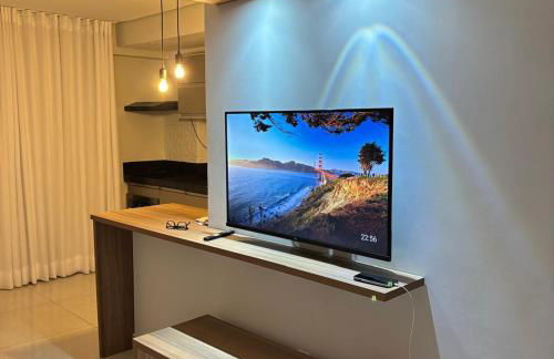 Flat no centro de São Lourenço - MG - Foto 1