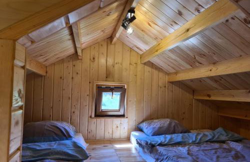 Siedlisko nr 5A nad jeziorem Skarlińskim, jezioro, mazury, domki letniskowe, bania - Foto 11