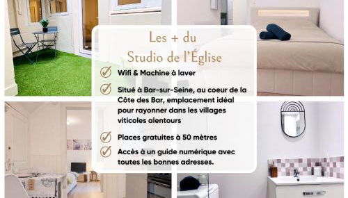 Studio de l'Église - Wifi & Machine à laver - Foto 2