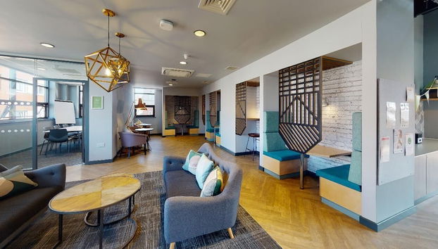 Sitzecke in der Lobby