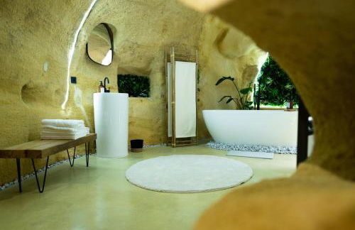 La falaise perdue, Suite troglodyte & spa privé - Photo 17