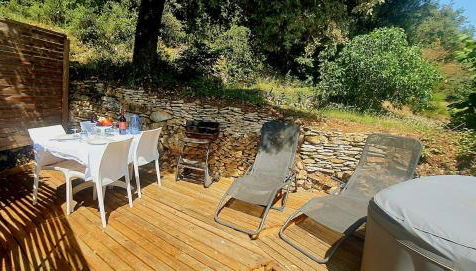 Le gros chêne, gite du XVIII siècle, jacuzzi privatif - Foto 3, Garden view