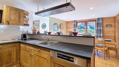 Bel appartement spacieux 10 pers, balcon, parking, proche pistes - FR-1-344-771 - Foto 4