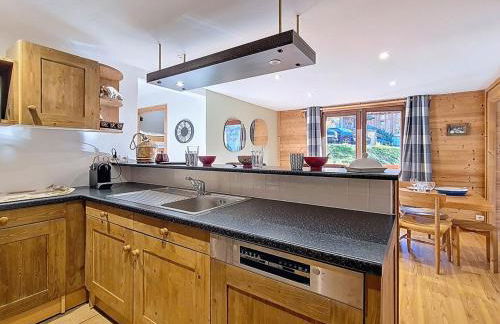 Bel appartement spacieux 10 pers, balcon, parking, proche pistes - FR-1-344-771 - Foto 4