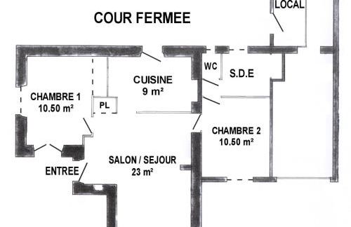 Charmant Gîte Familial à 30m de la Plage avec Cour Fleurie, Proche Commerces et Pêche à Pied - FR-1-306-833 - Foto 6