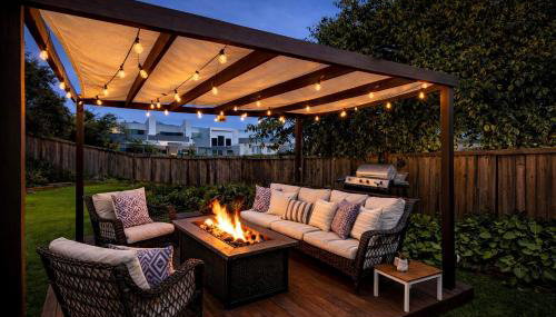 CasaViva Pacifica - 2BR Sleeps 10 with Firepit, BBQ & Shared Yard - Walk to Hillcrest Fun, Near Zoo, Balboa Park & Beaches - Foto 2, Garden