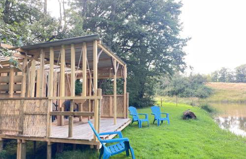 Gîte neuf avec jardin, forêt et étang - Foto 17