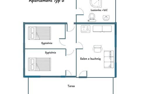 Apartamenty i pokoje nadmorskie - Owocowe Wzgórze - Foto 13