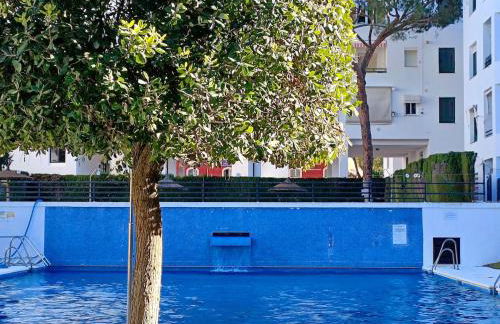 Anc14 Apartamento con 2 habitaciones, patio y piscina al lado de la playa - Foto 23