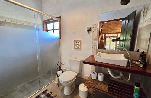 Chalé Mata Virgem - 1km do centro, ao lado de várias cachoeiras, com cozinha completa e conforto para até 6 pessoas - Foto 24