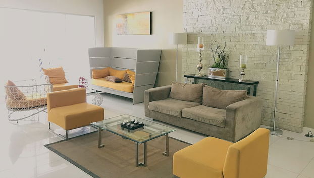 Sala de estar do lobby