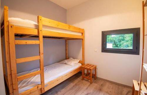 Gîte Chalet 4 pers. - Camping Les Berges du Bramont - Foto 21