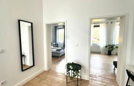 Apartment Savanna im historischen Stadtkern Linn in Krefeld, nähe Düsseldorf Messe, Airport, Parkmöglichkeiten direkt vor dem Haus - Foto 13