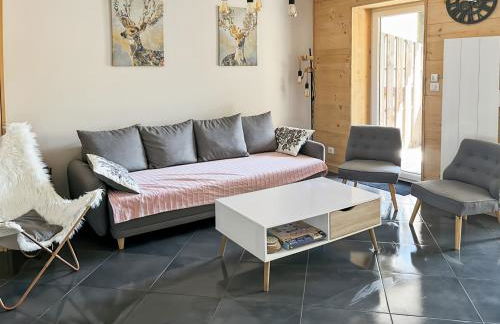 Chalet les Estives au pied des pistes, le lioran, terrasse, 2 chambres, 4 lits - Photo 15