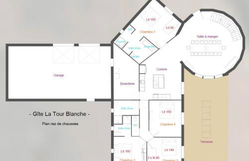 Splendide gîte La Tour Blanche 12min du Puy du Fou - Foto 70