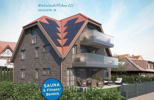 Winkelschiffchen III mit Sauna - Foto 2