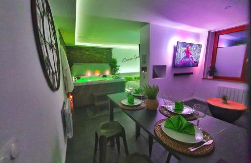 COCOON SPA-4 Pers-Jacuzzi-Parking-Jardin-Clim-Colmar - Foto 3