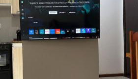 Espaçoso 1 d perto do mar com vaga - Foto 3