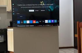 Espaçoso 1 d perto do mar com vaga - Foto 3