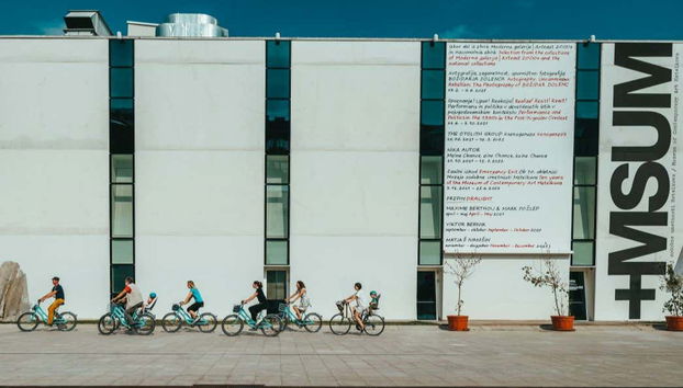 Bike through the charming streets