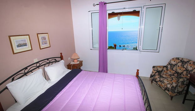 Villa Takis on Pelekas Beach, Apartment B With sea View - Foto 5, Habitación