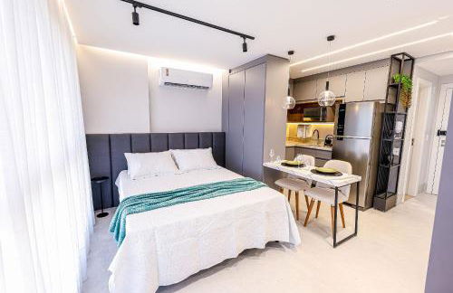 Estúdio Moderno no City House - Área de lazer com vista 360º e Piscina - Foto 69