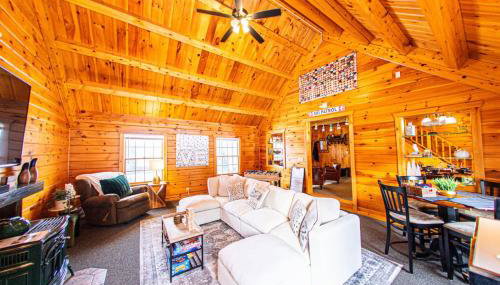 Log Home w Mountain Views Near Windham & Hunter Ski Resorts - Foto 1