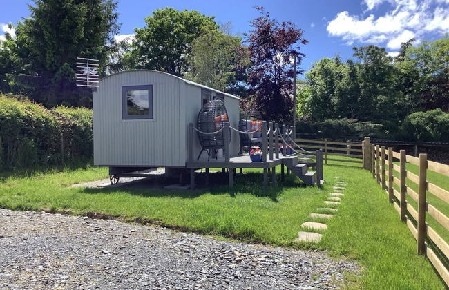 The Shepherds Hut at Hafoty Boeth - Foto 28