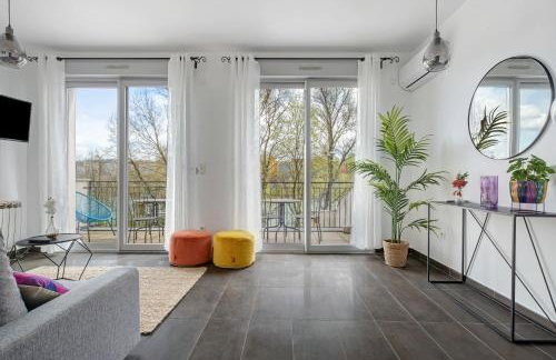 Vue Rhône balcon & clim, Cité Internationale - Foto 1