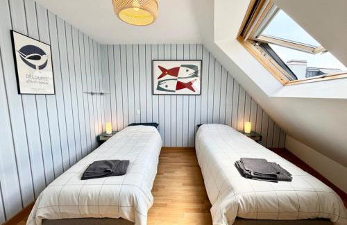 Grand appartement Cosy - Terrasse - 50m de l’océan - Foto 32