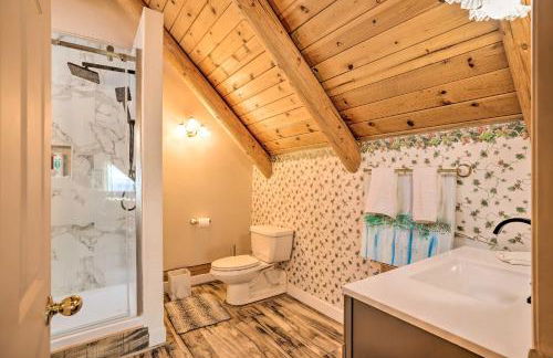 Stunning Log Cabin with Great Views, Firepit, Deck near Twain Hart - Foto 17