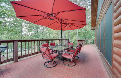 Fort Towson Cabin Less Than 1 Block to Raymond Gary Lake - Foto 16