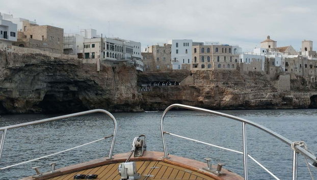 La vista de la ciudad desde el gozzo
