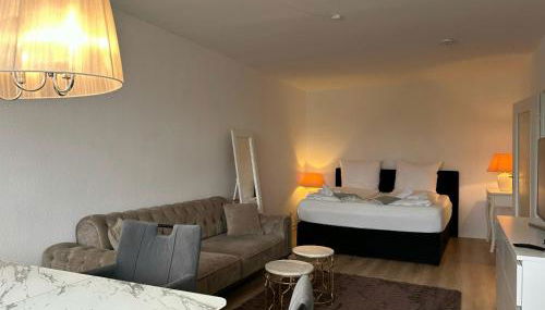 Modernes Studio mit Doppelbett in Hattersheim Zentrum - Foto 2