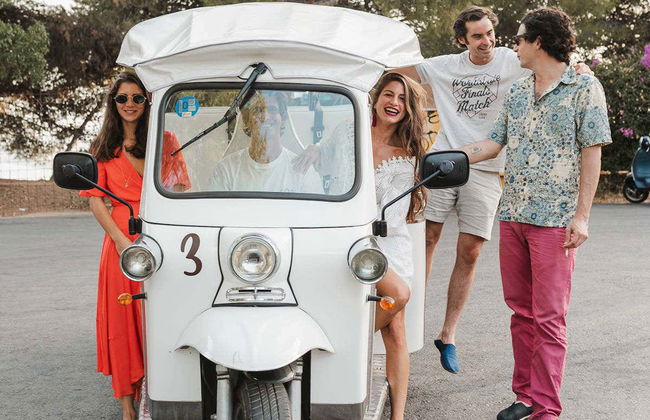 Private Tuk-Tuk Tour of Málaga - Foto 3