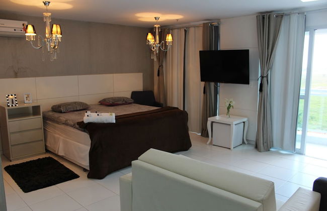 Charmoso Confortável Flat - Foto 9