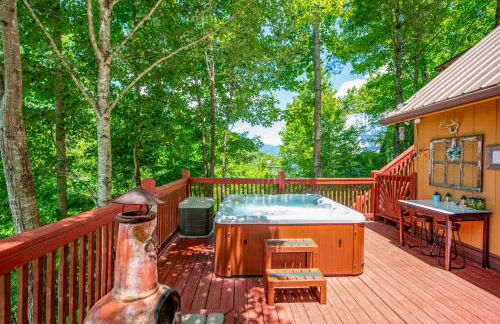 Hot Tub, Fire Pit and Lake Access! Almond Cabin - Foto 30