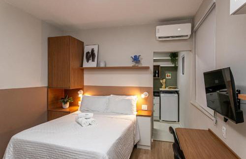 Studio Moderno e aconchegante a 100m do metrô, 700m da Praia e do Aterro do Flamengo, conforto e tranquilidade no coração do Rio! - Foto 6