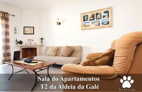 Os Apartamentos A Ramos na Praia da Galé Estão inserido em Condomínio com PISCINA, Fica apenas a 350 Metros da Praia da Galé - Apartamentos com Ar Condicionado tanto nos Quartos como na Sala, Smart TV com Prime Vídeo e Cozinha Completa - Foto 11