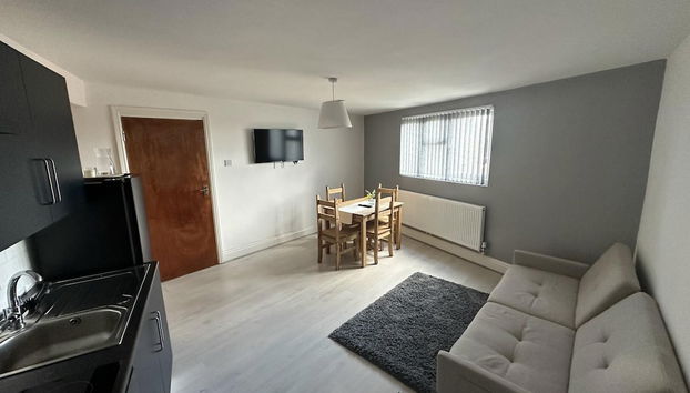 Captivating 1-bed Apartment in Birmingham - Foto 4, Zona de estar