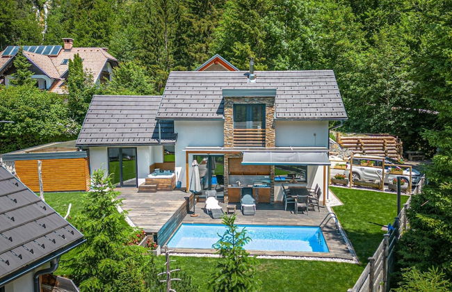 Pool Villa Katja Kranjska Gora - Foto 1