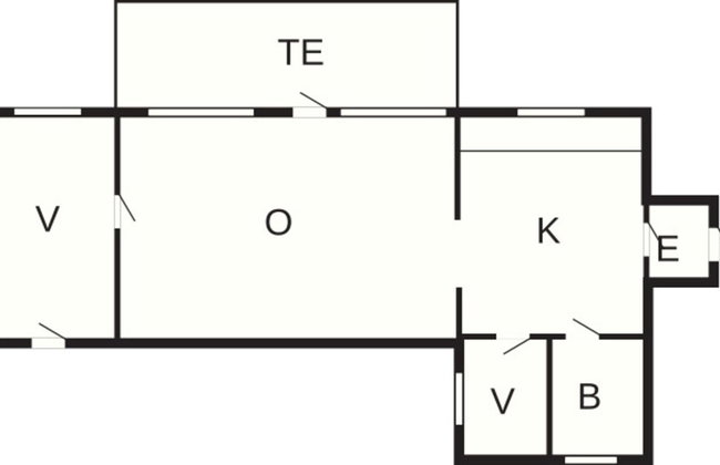 4 Person Holiday Home in Hastveda - Foto 2