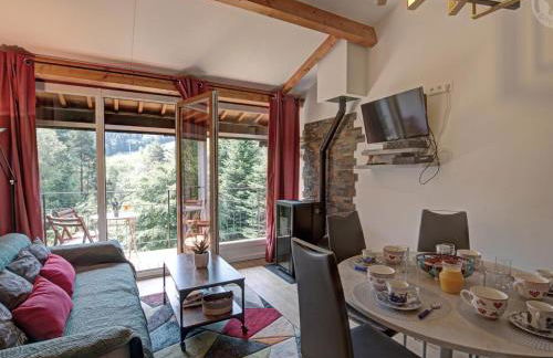 Triplex montagnard avec sauna et balcon à Chalmazel - FR-1-496-338 - Foto 6